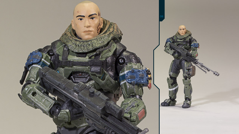 Illustration for article titled New Halo: Reach Figures Capture Tiny Little Flags
